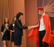Вручение дипломов «Почетный выпускник Поволжского государственного университета сервиса»